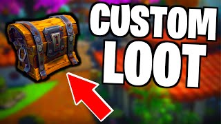 How to Make a Custom Loot Pool With a Working Rarity System in Fortnite Creative [upl. by Durning772]