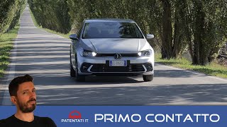 Volkswagen Nuova Polo restyling la prova della 10 TGI a metano [upl. by Cheyne624]