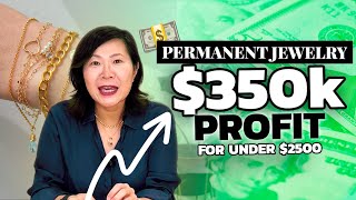 Is Permanent Jewelry a Profitable Business Actual Data Explained  350k Return on 3k Investment [upl. by Ecaj]