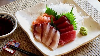 How to Make NEW STYLE SASHIMI  Hamachi Carpaccio with The Sushi Man [upl. by Itsur]