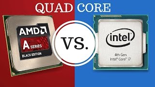 AMD vs Intel True Quad Core vs Multicore Module [upl. by Adnuahs]