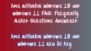 Installing kms activator windows 10 and windows 11 2024 Made Easy StepbyStep Guide [upl. by Atineb456]