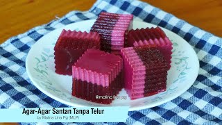 Resepi AgarAgar Santan Tanpa Telur by Malina Lina Pg Sedap Sangat Untuk Buka Puasa  sukatan cawan [upl. by Torray930]