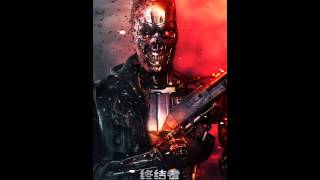 Terminator GENiSYS T800 GUARDiAN 14 Statue Chronicle Collectibles with SiDESHOW EndoSKULL  T1000 [upl. by Aneleasor]