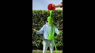 Mike Leon Lichtenberg Gets Slimed for Kids Choice Awards 2022 [upl. by Nedda]