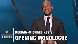 KeeganMichael Key Roasts the NFLs Elite in his Opening Monologue  2017 NFL Honors [upl. by Godfrey]