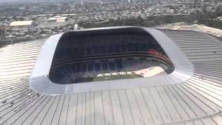 Estadio BBVA Bancomer 18072015 Helicopteros de Monterrey [upl. by Kinata]