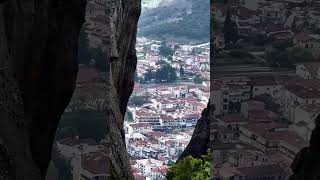 Glimpses of Kalambaka city from atop MeteoraGreece shortsvideo shorts doctorrahulsen [upl. by Marthe]