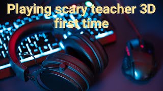 playing scary teacher 3D [upl. by Templia]