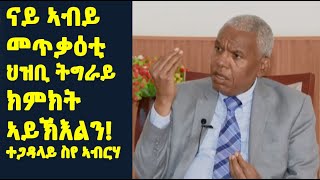 Interview with Siye Abraha  Full  Part 1 [upl. by Willet62]