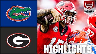 Florida Gators vs Georgia Bulldogs  Full Game Highlights  ESPN College Football [upl. by Gladys]