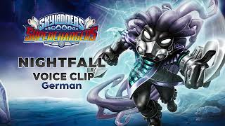 Skylanders SuperChargers  Nightfall voice clip  German [upl. by Lleneg]