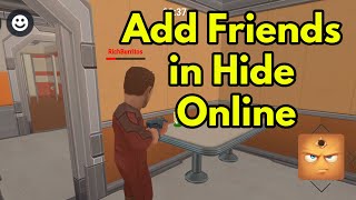 How To Play with Friends in Hide Online Tutorial [upl. by Rose]