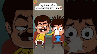 Englipeesu🤣🤣 funmoji2d comedy shortvideos funny english shorts love lover cartoon [upl. by Colburn]