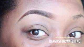 HOW TO SHAPEFILL IN SPARSE EYEBROWS  EASY BROW TUTORIAL [upl. by Arikihs955]