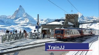 🇨🇭 Gornergratbahn│Zermatt  Gornergrat The Matterhorn Railway │Train Switzerland  Mount Matterhorn [upl. by Ativel468]