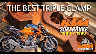 The Best Triple Clamp for the KTM Superduke ASMR [upl. by Aleta]