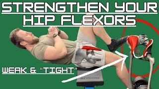 How To Strengthen The Hip Flexors  4 BEST Exercises amp Why You Should Do Them [upl. by Kamila419]