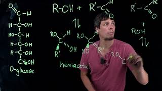 Topic 94  Hemiacetals and hemiketals [upl. by Abdel]