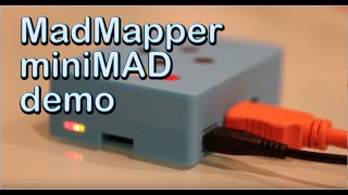 MadMapper MiniMAD Demo amp Review [upl. by Susi315]