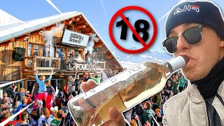 Vildeste fest på toppen af et BJERG Val Thorens vlog [upl. by Litta]