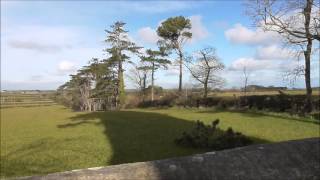 Views over Carrowdore Countryside from Christ Church of Ireland [upl. by Ydnar]