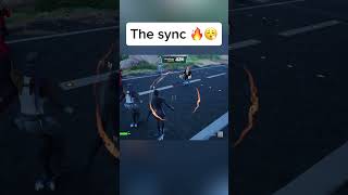 The sync 😮‍💨 trending fortnite gaming sync viral [upl. by Elylrac]