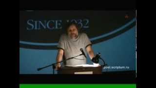 Slavoj Zizek Cambridge USA april 20 2009 [upl. by Kuhlman]