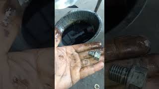 motorcycle engine oil nut Chudi leakage problem [upl. by Byrn]