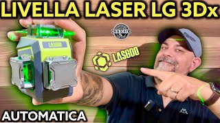 Ha il massimo dei voti livella laser 3D 12 linee autolivellante ricaricabile Lasgoo LG3DX Migliore [upl. by Dorwin]