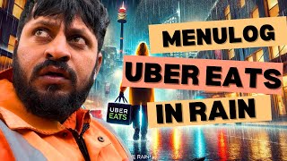 “Driving for Uber Eats in the Rain My Experience amp Tips for Safe Deliveries [upl. by Inattyrb521]