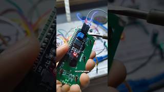 16x2 I2C Display Text Error arduino engineering project electronic diploma display ytshorts [upl. by Gitel]