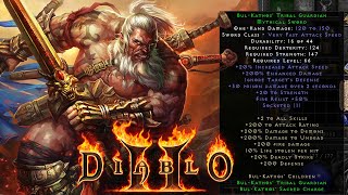 NEW SET on D2R RULES  Diablo 2 Resurrected [upl. by Mihcaoj]