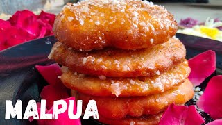 Malpua recipe janmashtami special sweet recipeBengali style Dasguptas Nest [upl. by Akiwak]