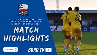 Match Highlights  Nuneaton Borough v Atherstone Town 120722 at Liberty Way [upl. by Donn]