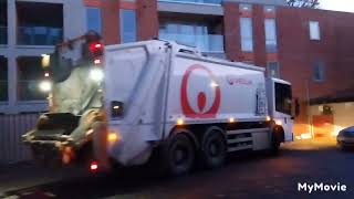 Veolia Mercedes olympus econic emptying General waste bins [upl. by Eisned]