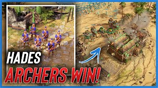 Hades Archers are a PROBLEM in Age of Mythology Retold [upl. by Doherty]