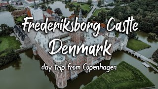 Frederiksborg Castle 4K Denmark  Aerial  Drone [upl. by Zurc]