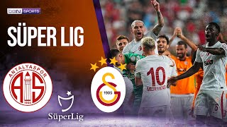 Antalyaspor vs Galatasaray  SÜPER LIG HIGHLIGHTS  10072023  beIN SPORTS USA [upl. by Shedd]