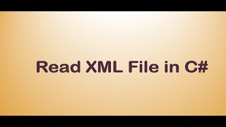 Read XML file in C  Display XML Data on Screen  Display XML File to RichTextBox  Read XML File [upl. by Janel]