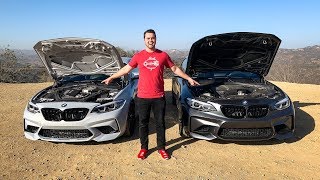 2019 BMW M2 Competition VS 2017 M2 HEAD TO HEAD REVIEW [upl. by Latoye904]