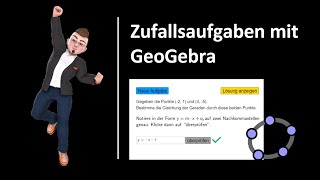 Zufallsaufgaben mit GeoGebra DLHInspiration März 2024 [upl. by Giamo]