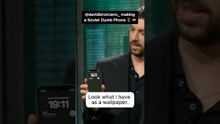 David Broncano on La Revuelta turned his iPhone into a Soviet Dumb Phone 😂 🇪🇸 iphone dumbphone [upl. by Ayt]