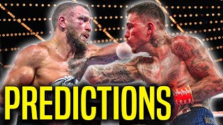 Vasiliy Lomachenko vs George Kambosos Jr FIGHT PREDICTIONS [upl. by Yssep]