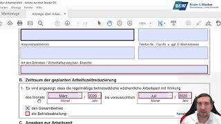 Anzeige Kurzarbeitergeld  wie ausfüllen  Steuerstundung beantragen Folge 1 vom coronaupdate [upl. by Mlehliw]