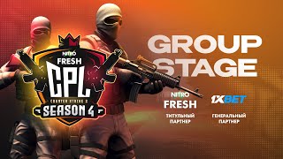 NITRO FRESH CPL CS2 SEASON 4  GROUP STAGE [upl. by Henryetta968]