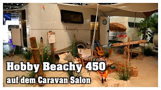 Hobby Beachy 450 2022 auf dem Caravan Salon Düsseldorf 2021 [upl. by Ingar441]