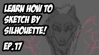 Learn How to Draw and Animate with Me  EP 17  Sketching by Silhouette [upl. by Enyleve]