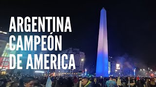 ARGENTINA CAMPEÓN DE AMERICA OTRA VEZ [upl. by Llezo]