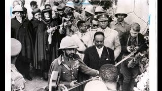 Haile Selassie in Asmara 1952FEDERATION DAY AKA DARKEST DAY IN ERITREA HISTORY [upl. by Mahseh878]